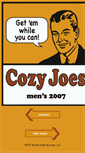 Mobile Screenshot of cozyjoes.com