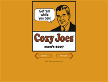 Tablet Screenshot of cozyjoes.com